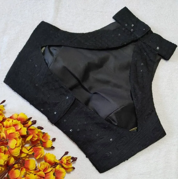 Black Blouse Stitching Pattern