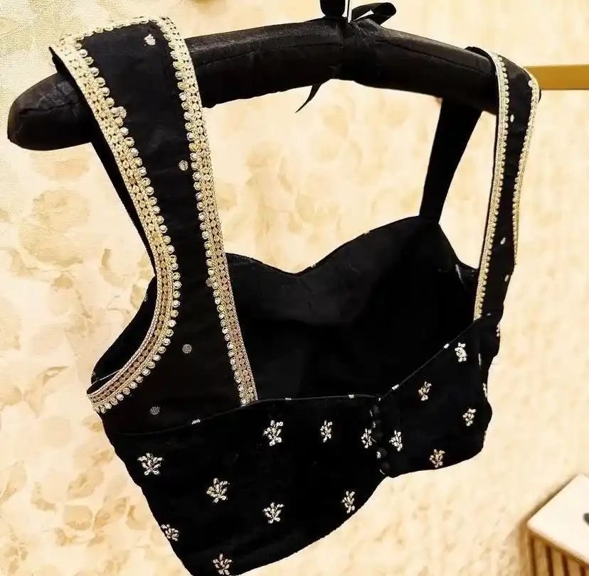 Black Saree Blouse