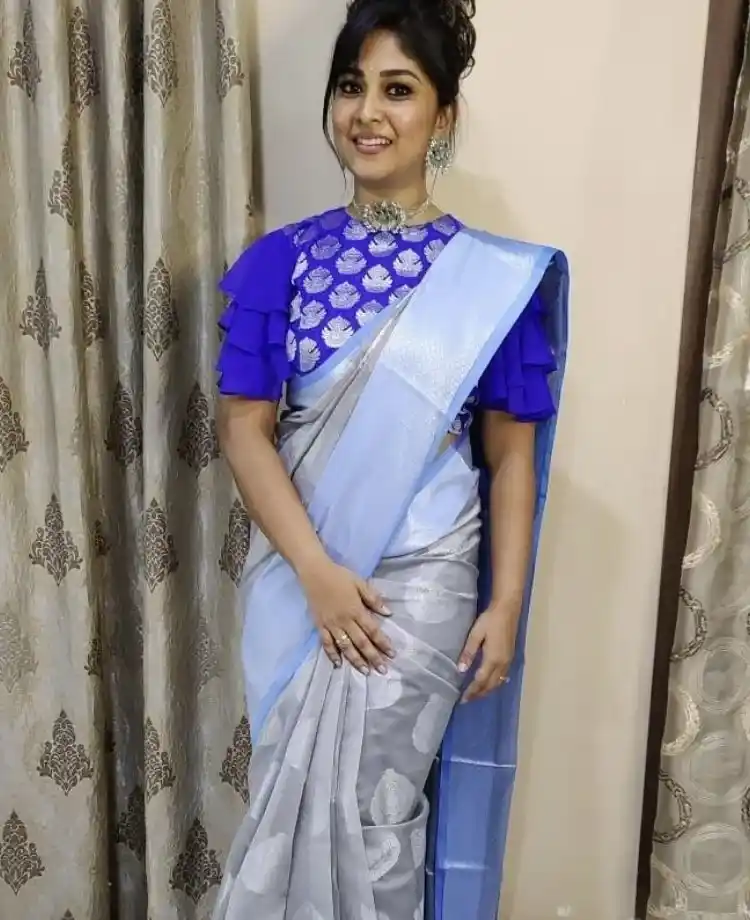 Blouse Back Neck Patch Work Design