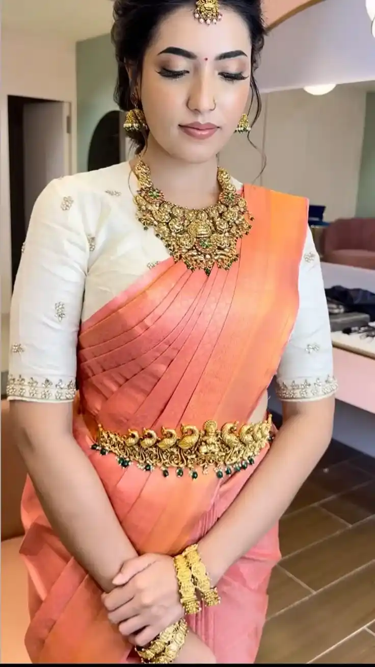 Bridal Banarasi Saree Blouse Design
