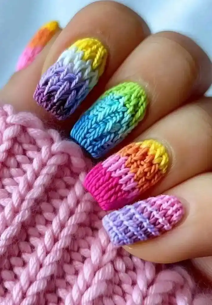 Bridal Nail Extensions Design