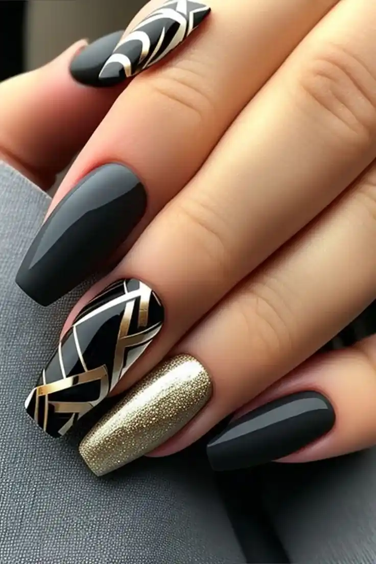 Classy Nail Extension Design
