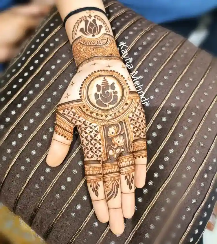 Diwali Ganesha Mehndi