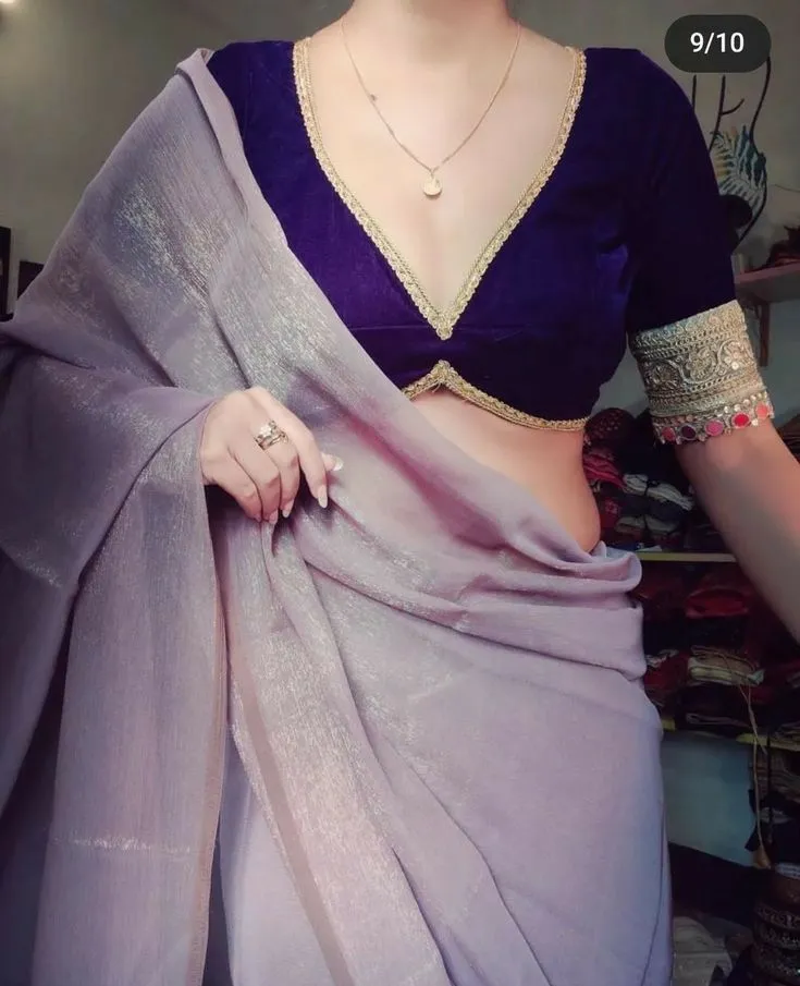 Easy Black Blouse Designs