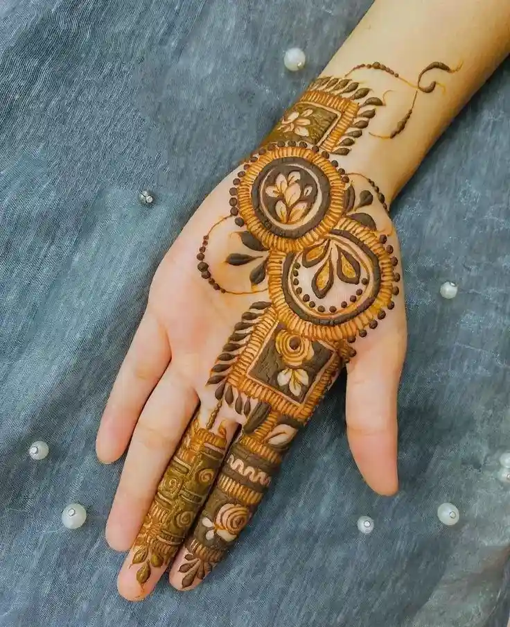 Easy Palm Mehndi