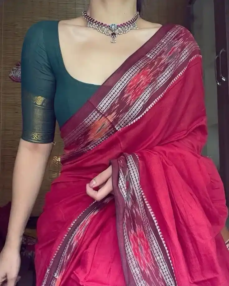 Fancy Pattu Blouse Design
