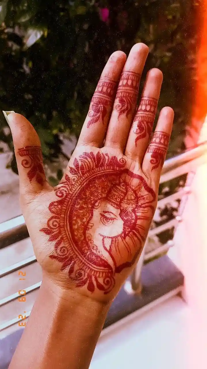 Ganesh Chaturthi Mehndi Design