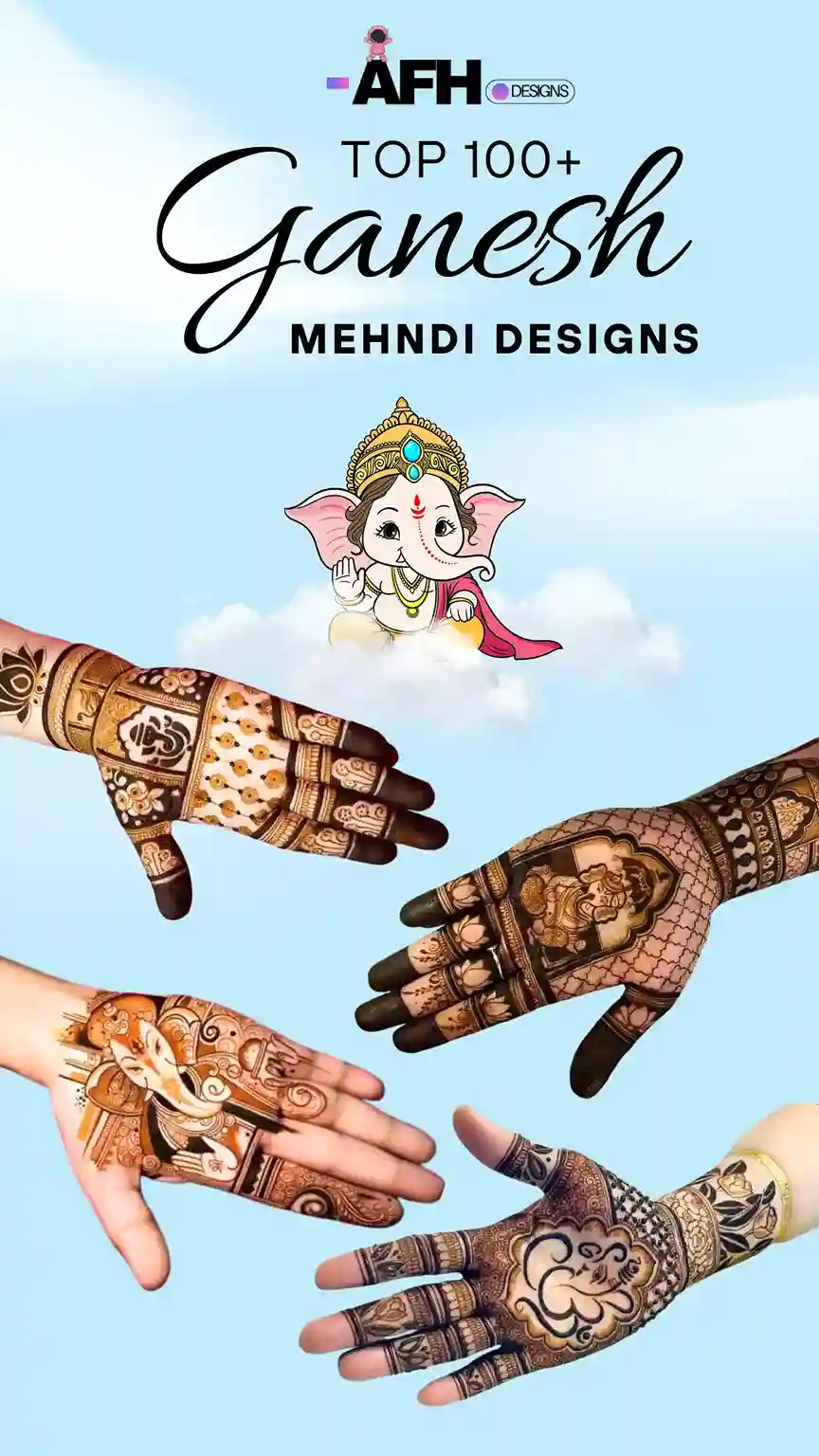 Ganpati Mehndi Designs