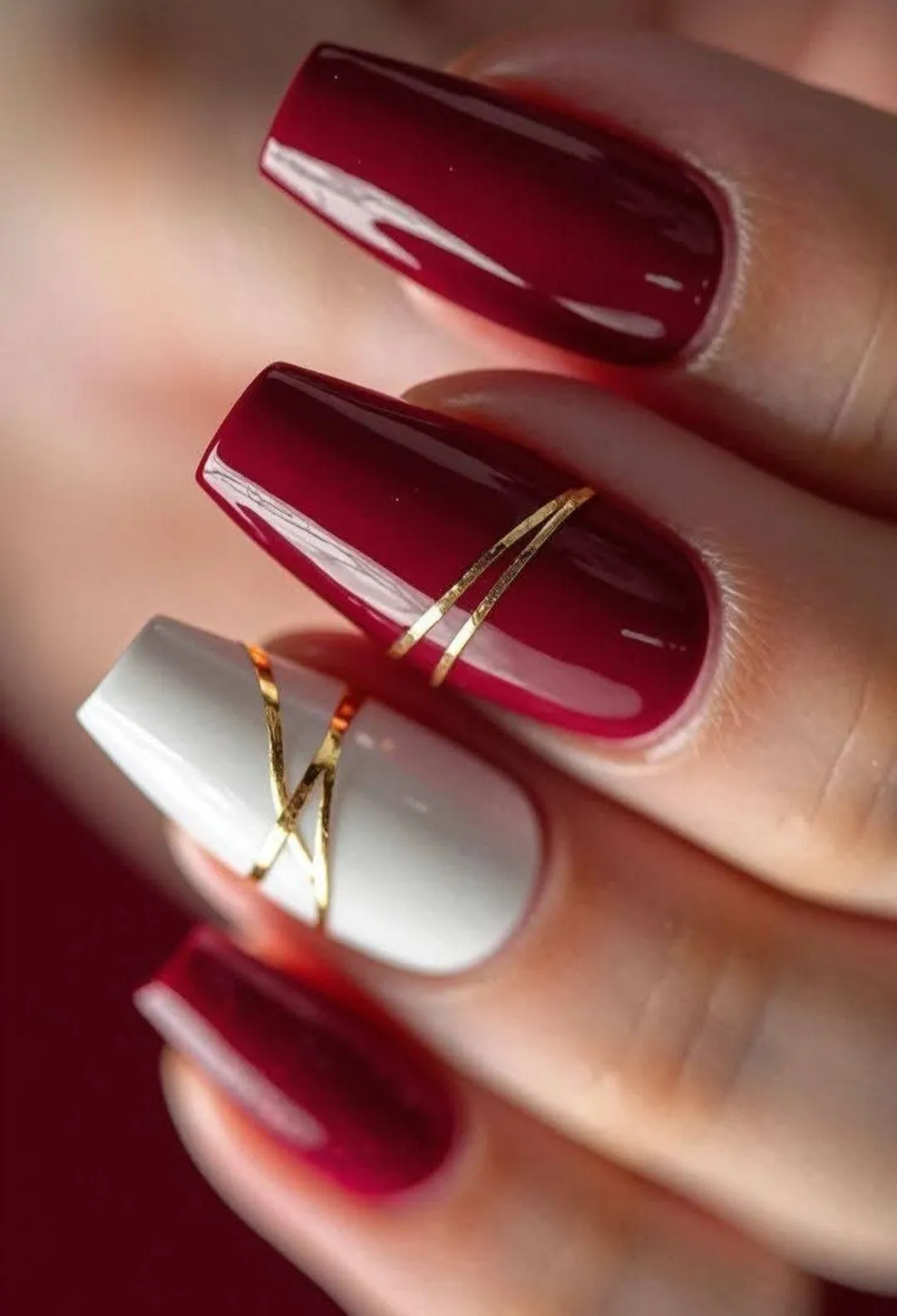 Glitter Nail Extension