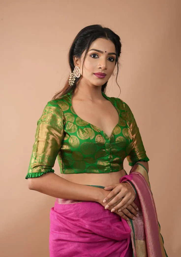 Green Readymade blouse