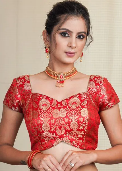 Heavy Work Readymade Designer Blouse