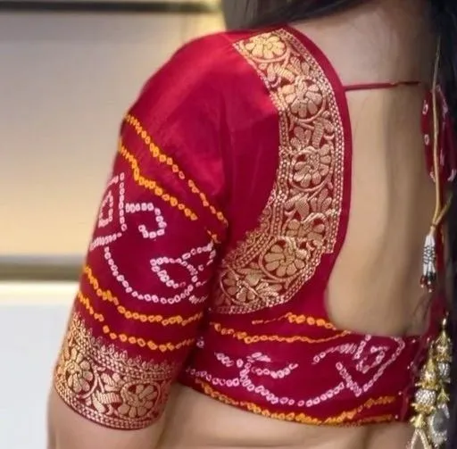 How To Make Patch Work Blouse At Home