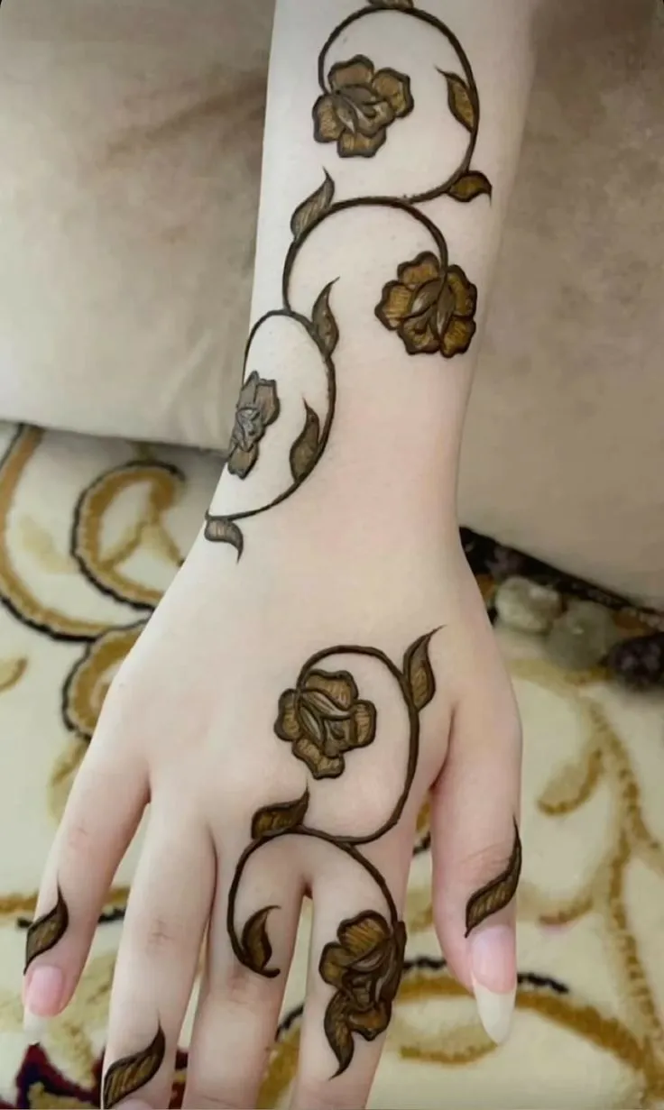 Isolated Rose Accents