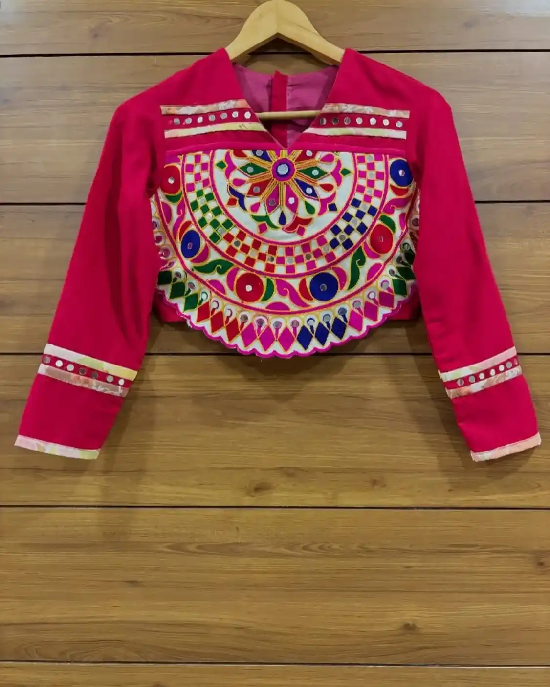 Lightweight Patch Work Blouse