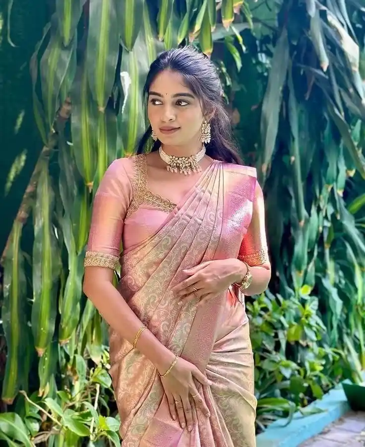 Lightweight Pattu Saree Blouse
