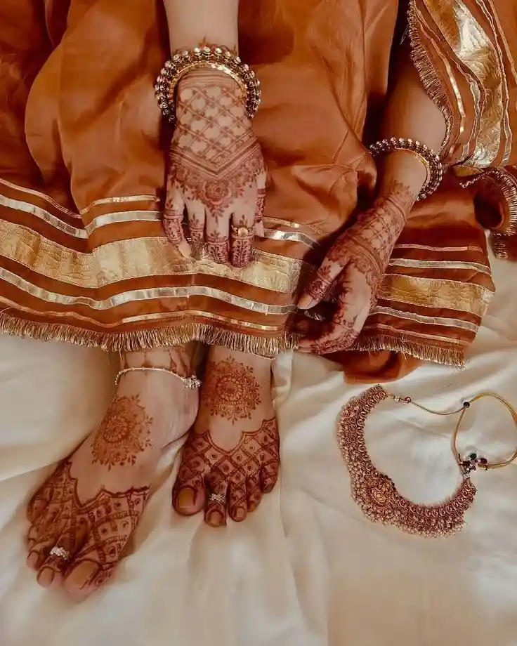 Mehndi Foot Design