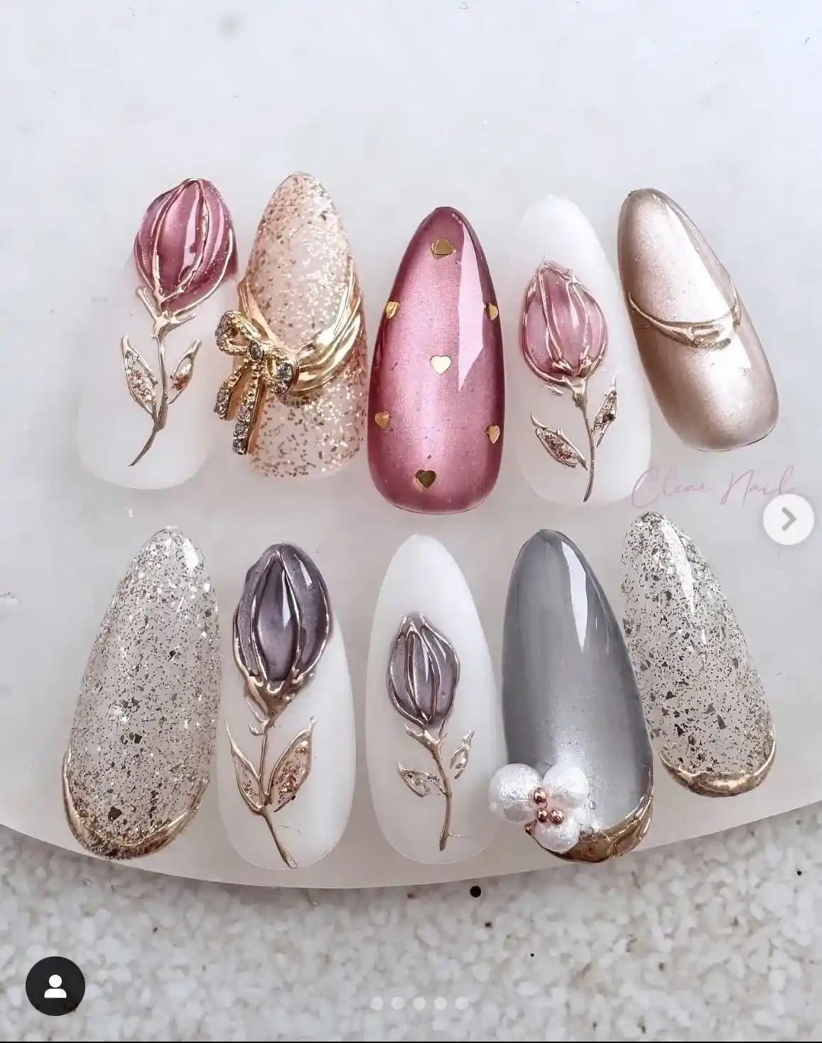 Nail Extension Design Simple