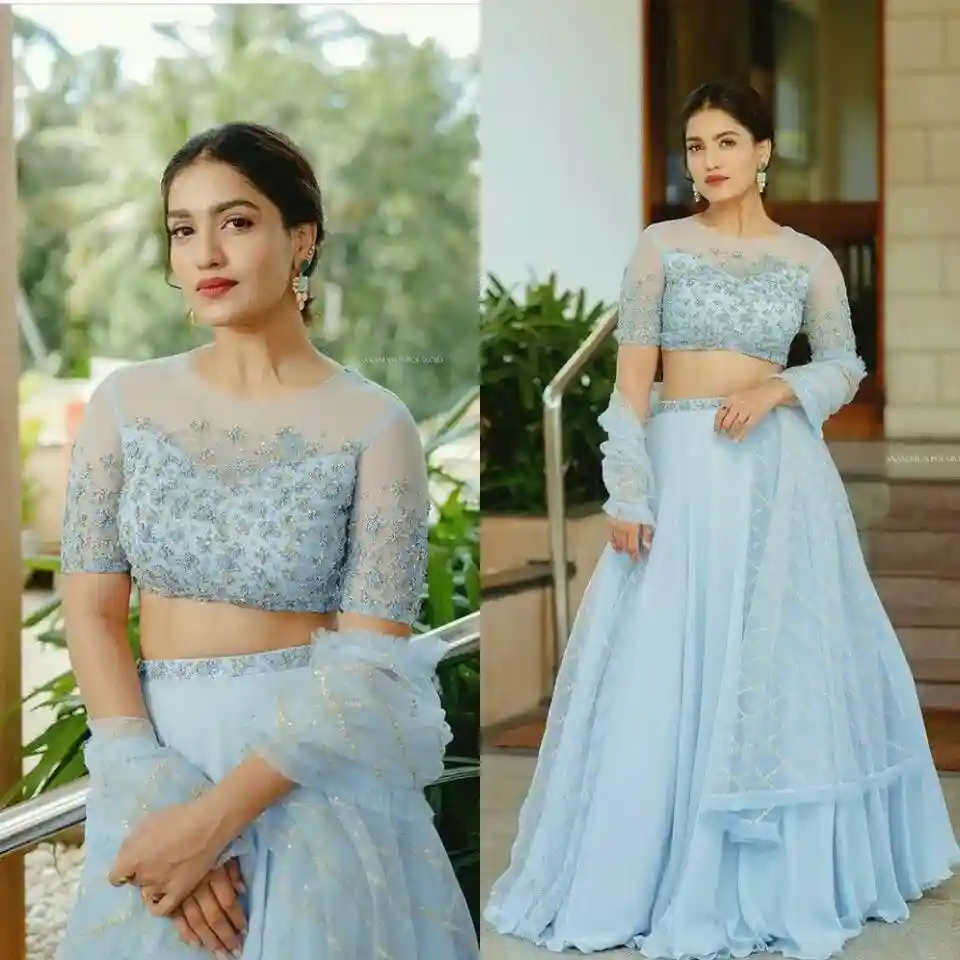 Net Saree Blouse Designs Front And Back