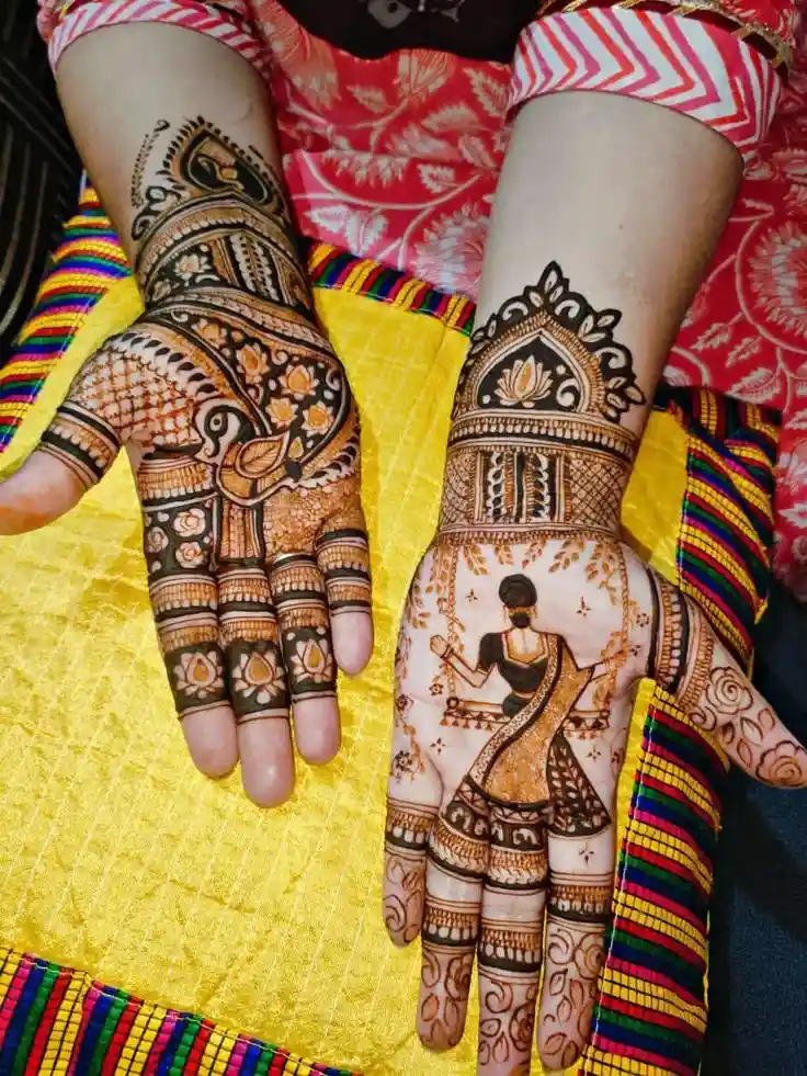 Palm Hand Mehndi Designs