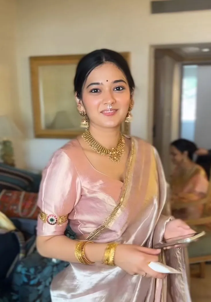 Pattu Saree And Blouse Combination