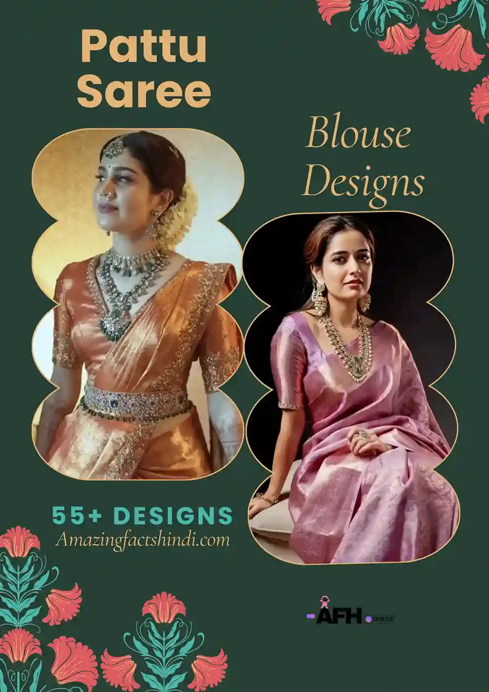 Pattu Saree Blouse Designs