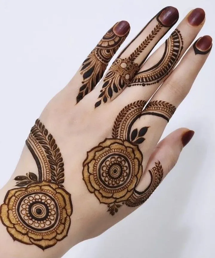Pinterest and Instagram mehndi designs