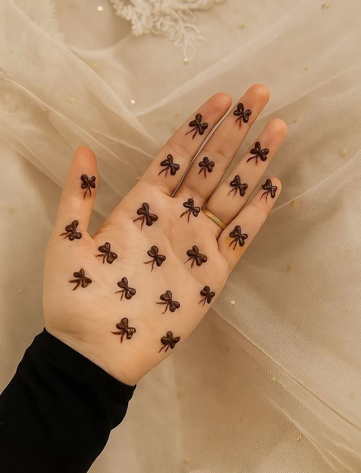 Pretty Mehndi Designs for Kids