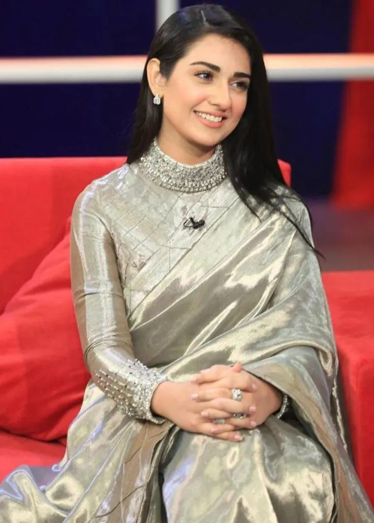 Puff Sleeve Pattu Saree Blouse