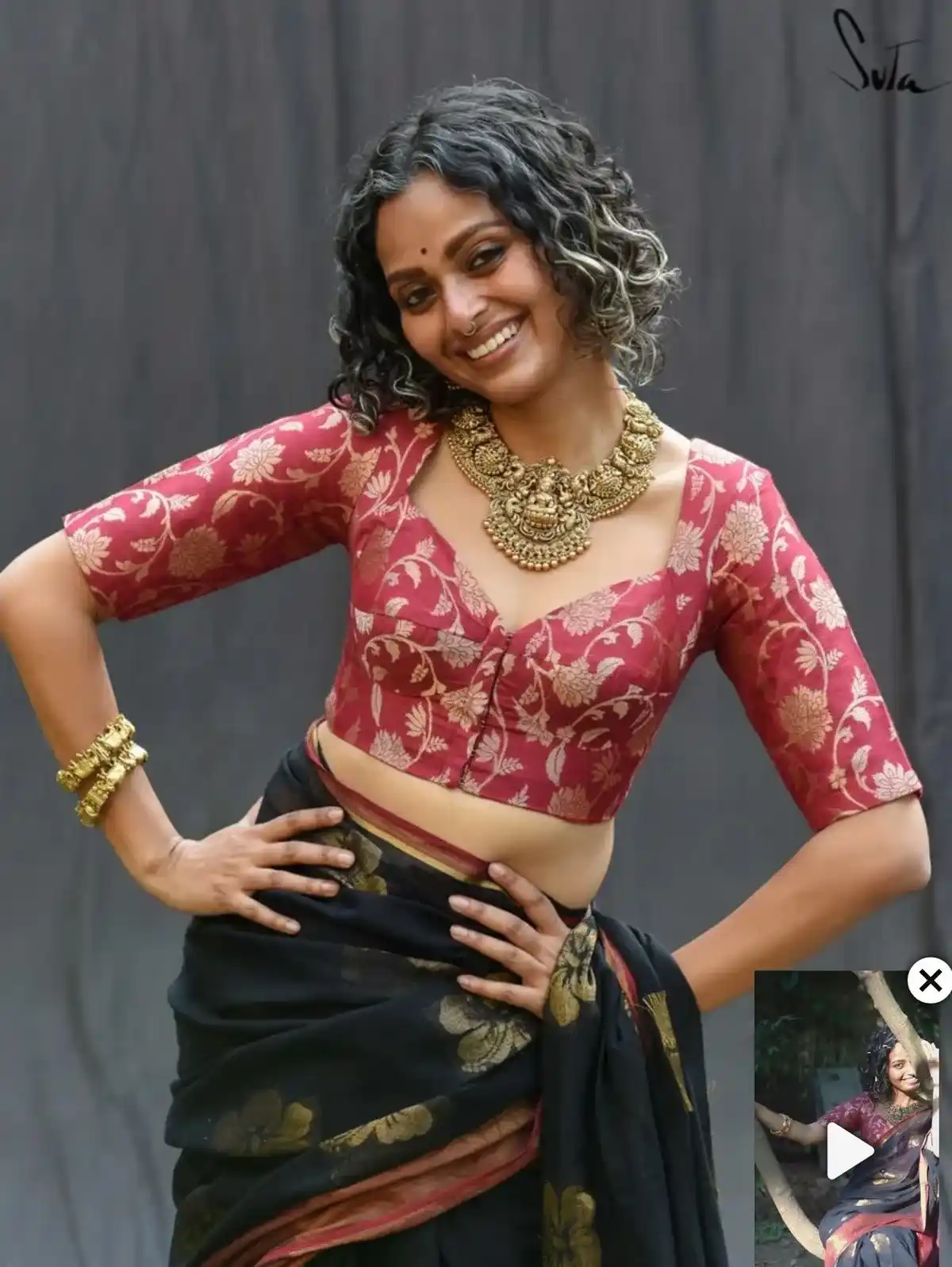 Ready Made Blouse And Saree