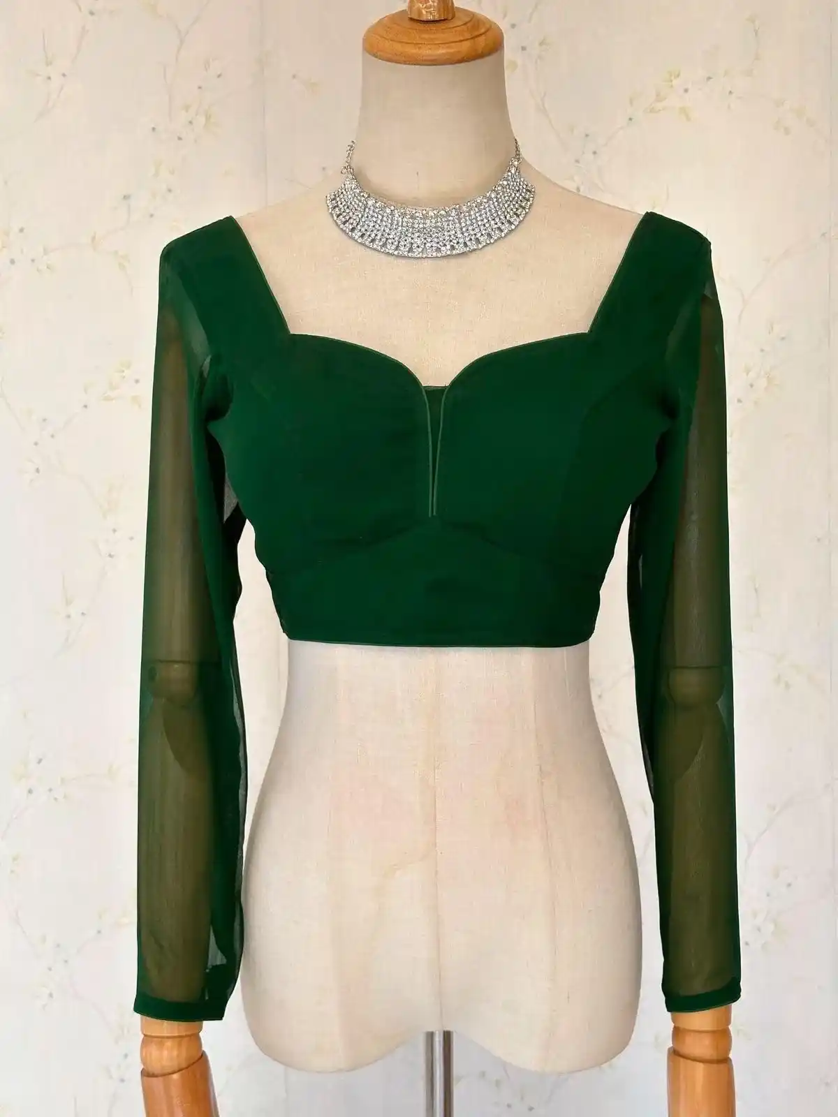 Ready To Wear Saree With Stitched Blouse