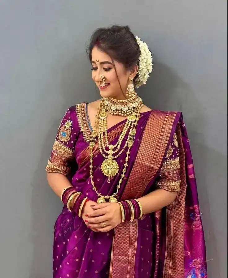 Silk Saree Blouse Design Back