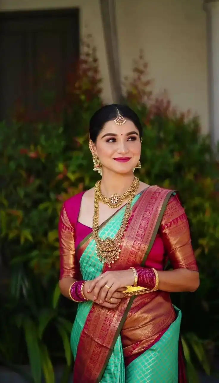 Silk Saree Blouse Designs Images