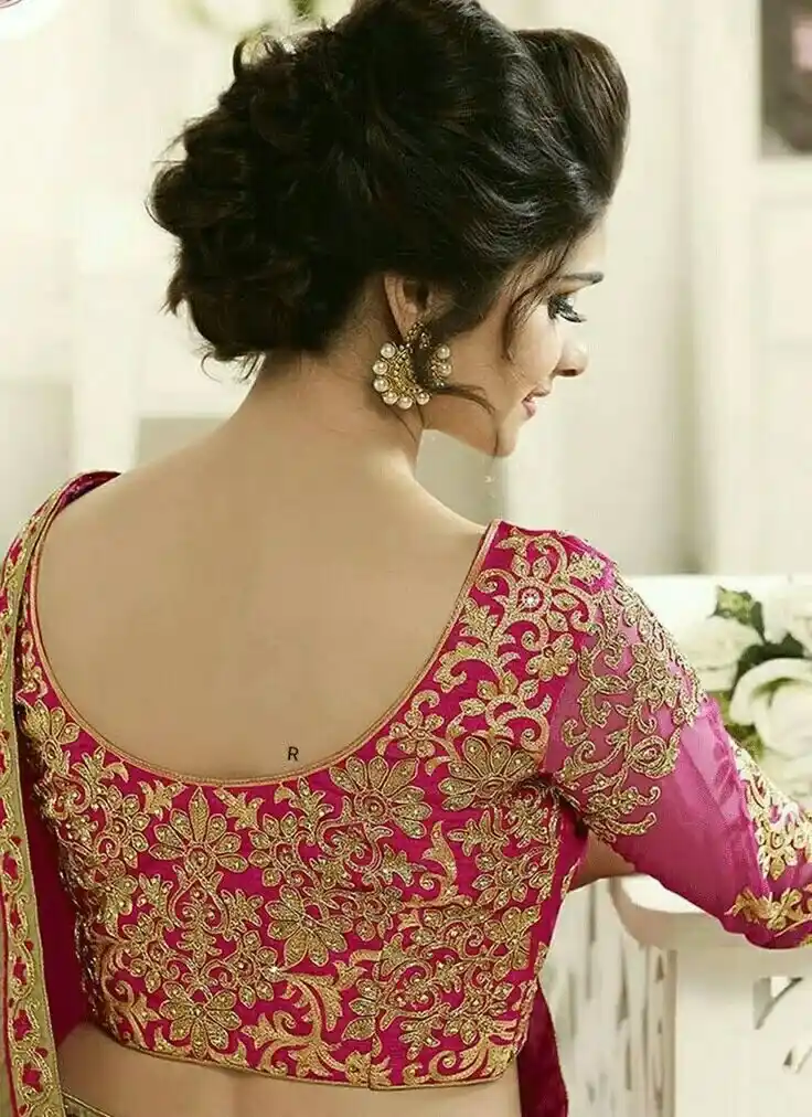 Silver Readymade Blouse