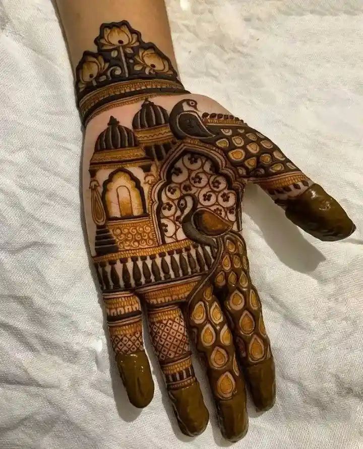 Simple Palm Mehndi