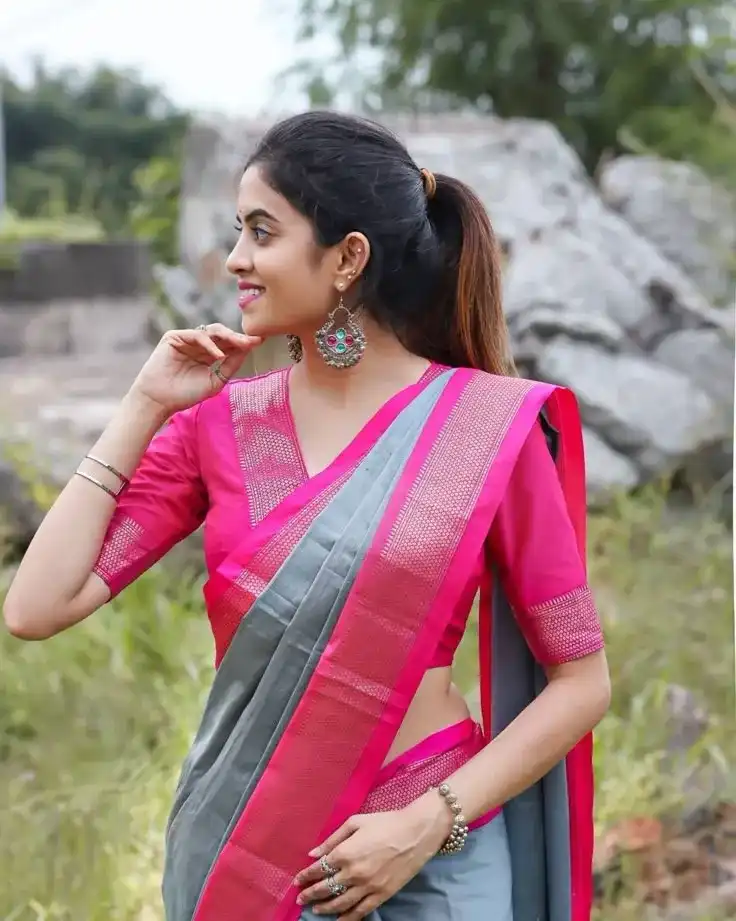 Tamil Pattu Saree Blouse Designs