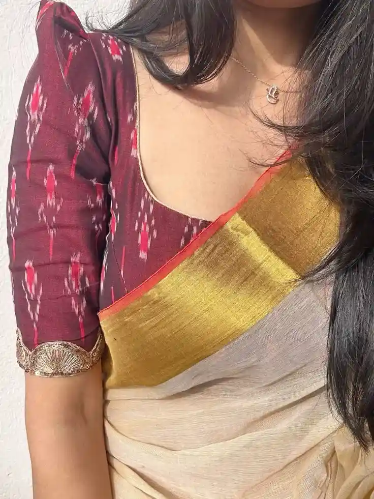 Traditional Pattu Saree Blouse Designs