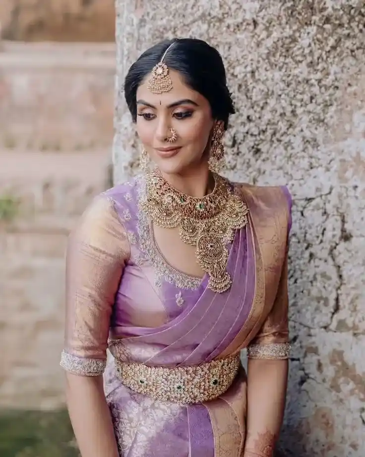 Trendy Banarasi Saree Blouse Design