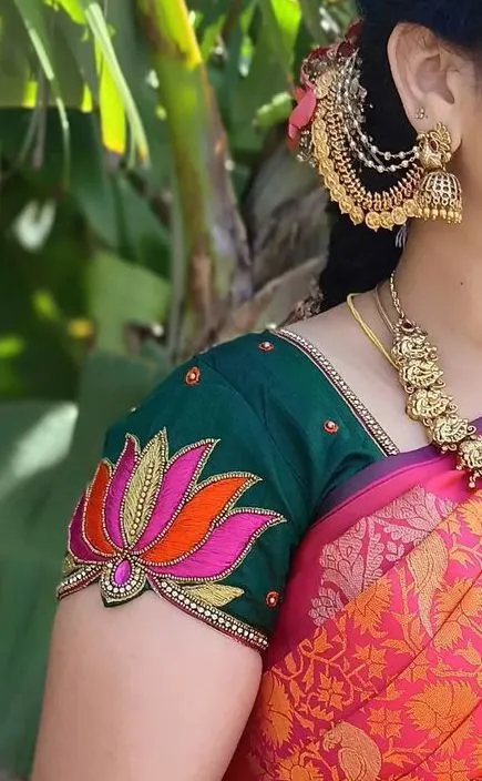 Wedding Patch Work Blouse