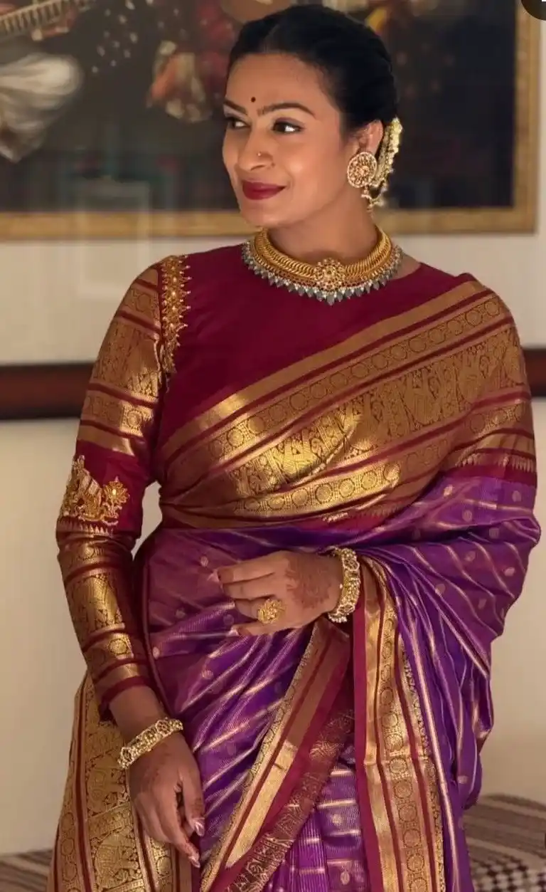 Wedding Pattu Saree Blouse Design