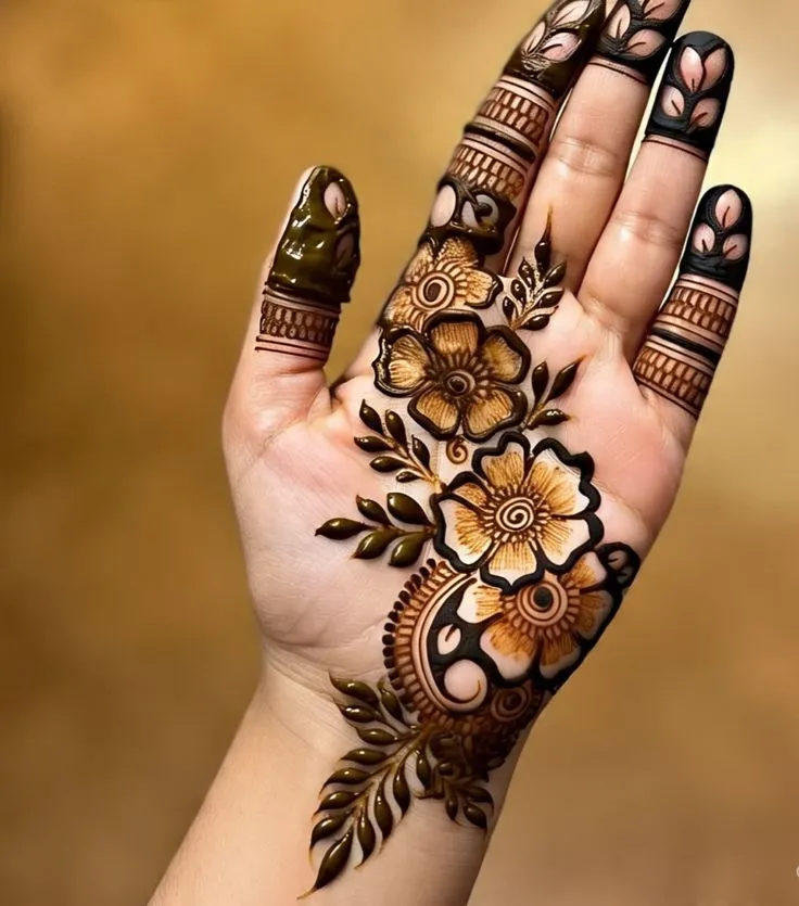 types of henna designs