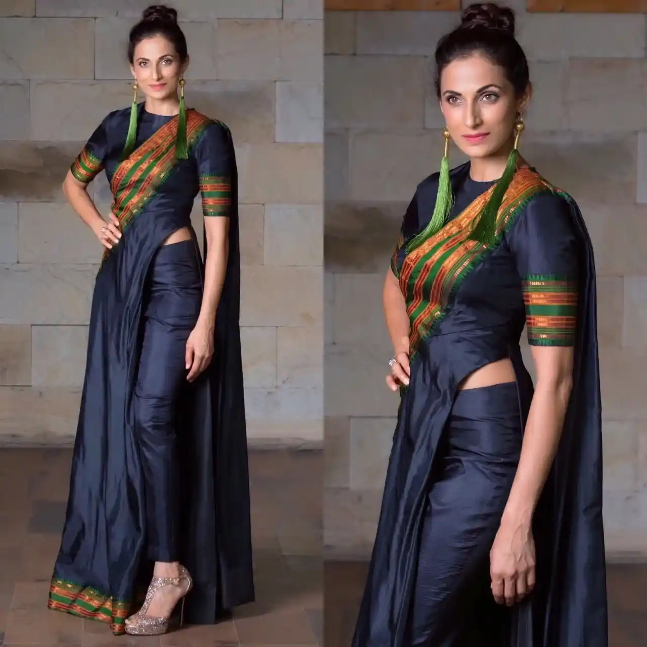 Anarkali Dress Design From Saree