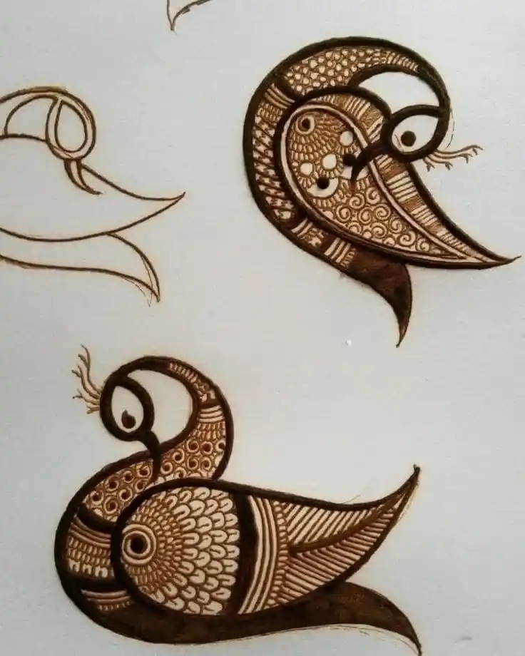 Arabic Mehndi Design Step By Step