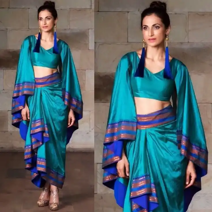 Beautiful Used Saree Dress