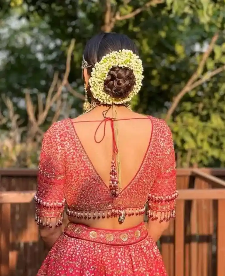 Blouse Design For Lehenga Front And Back