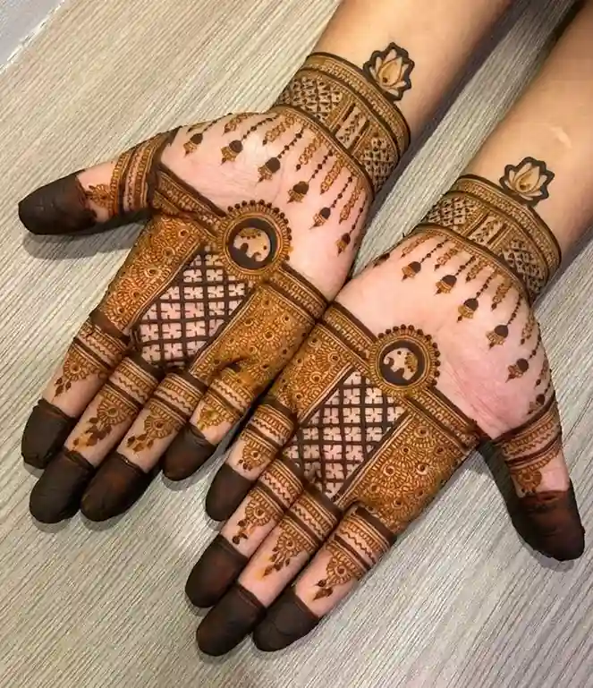 Both Hands Elephant Mehndi