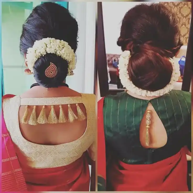 Bridal Blouse Designs Front And Back