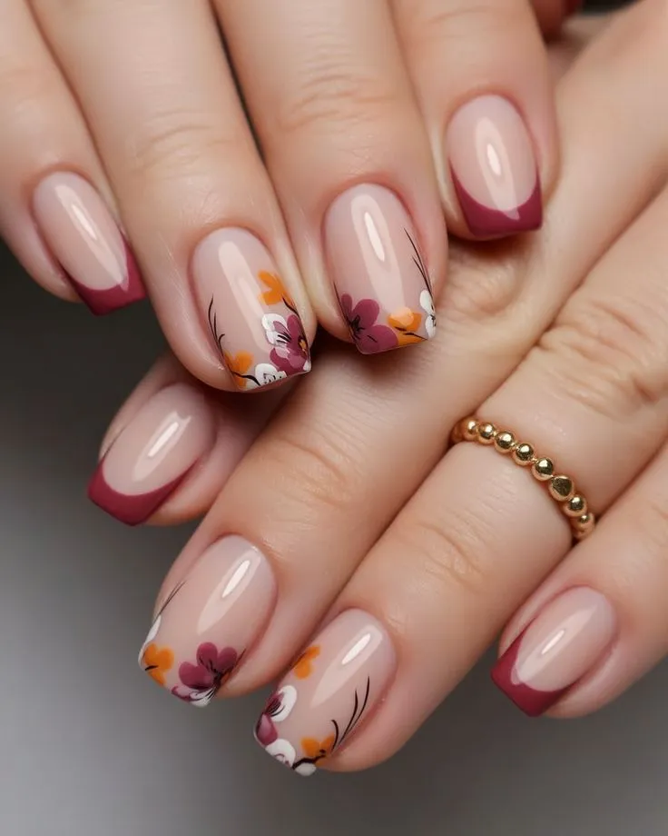 DIY French Nail Designs