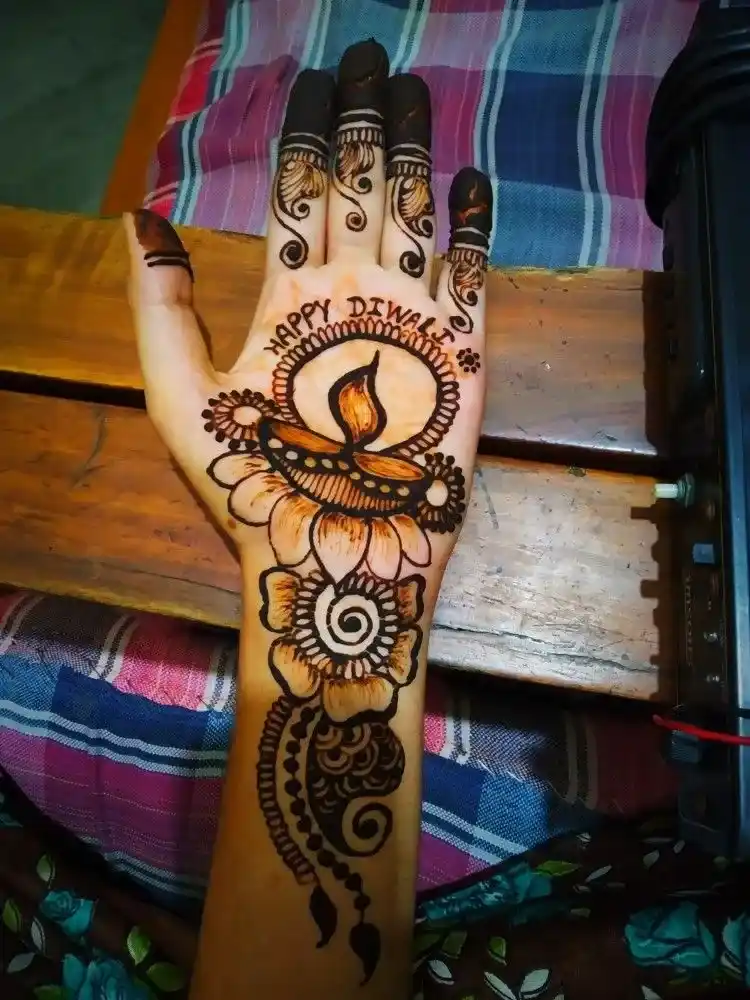 Diwali Festival Mehndi Designs