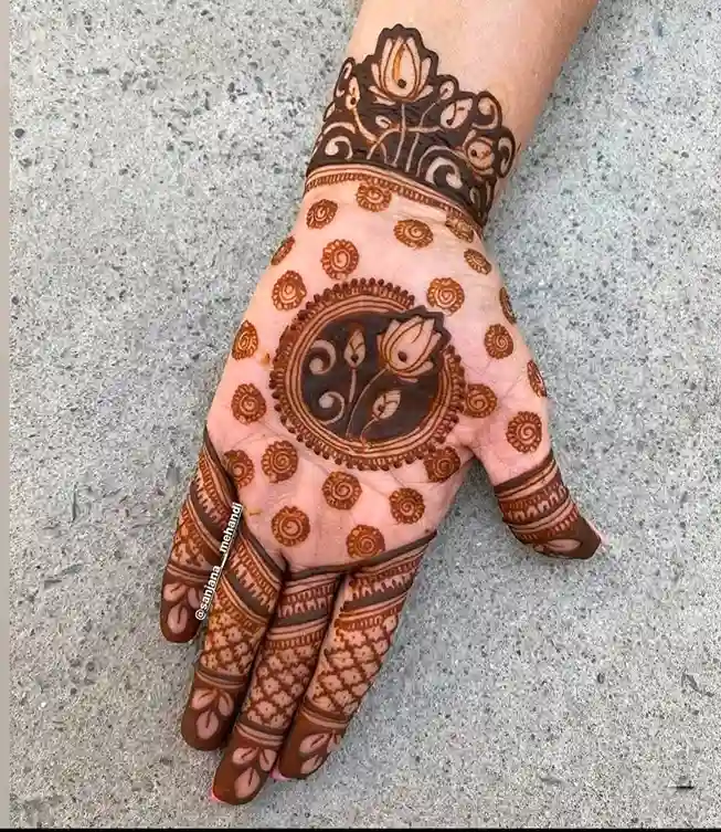 Diwali Special Mehndi Design