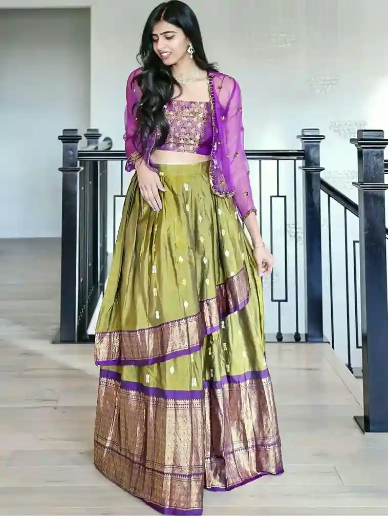 Dress Design From Old Sarees